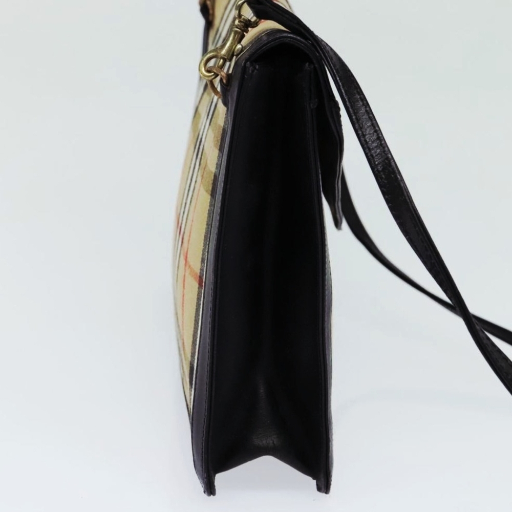 Burberry Bag In Plaid With Black Trim - Picture 4 of 11